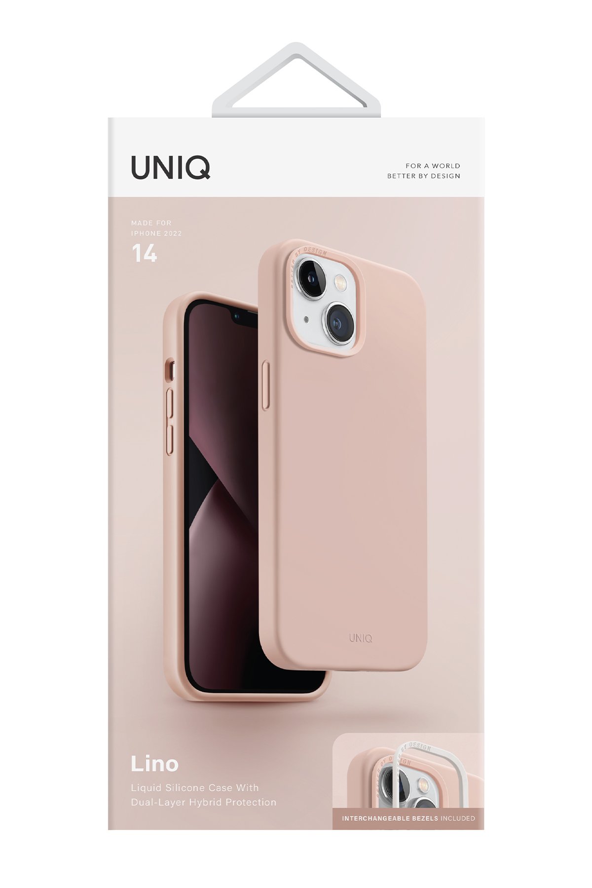 Uniq iPhone 14 Optix Mat Ekran Koruyucu - Siyah