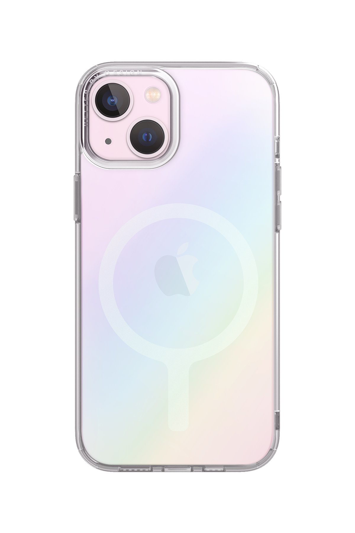 Uniq iPhone 15 Optix Alüminyum Kamera Lens Koruyucu - Gökkuşağı