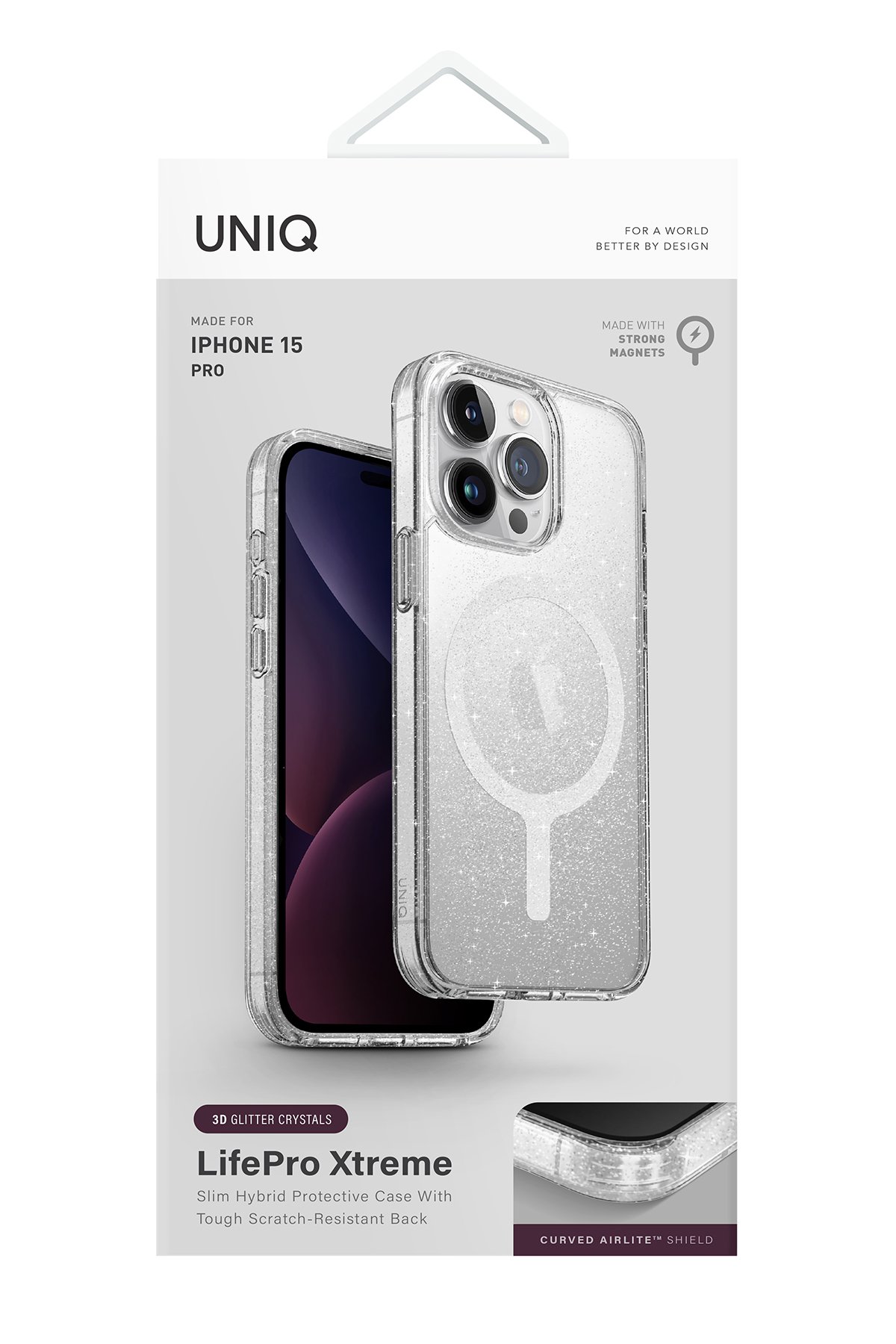 Uniq iPhone 15 Pro Max Lyden DS Magsafe Kapak - Sarı