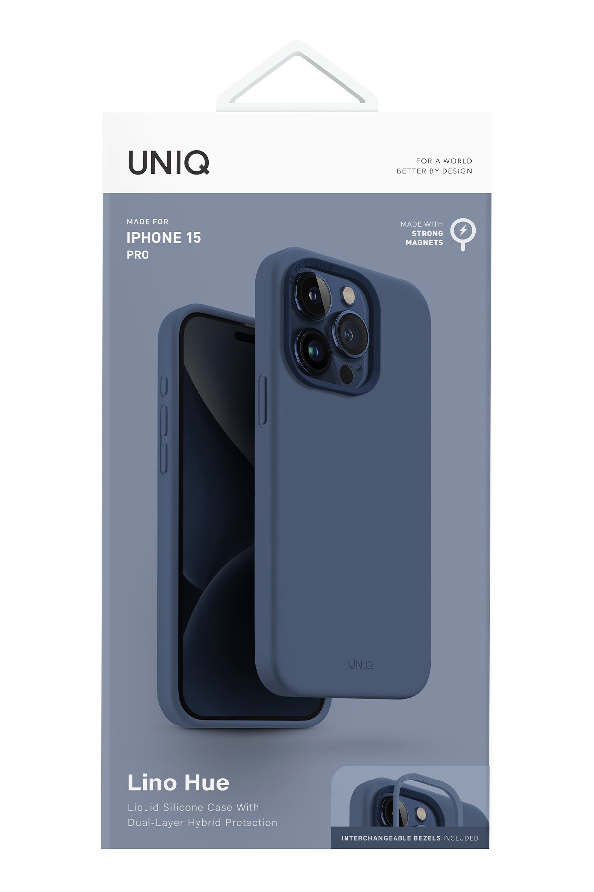 Uniq iPhone 15 Pro Max Heldro Mount Standlı Kapak - Siyah