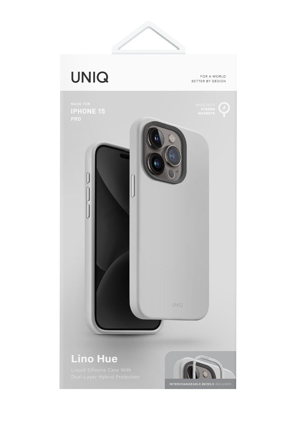 Uniq iPhone 15 Pro Max Combat Kapak - Siyah