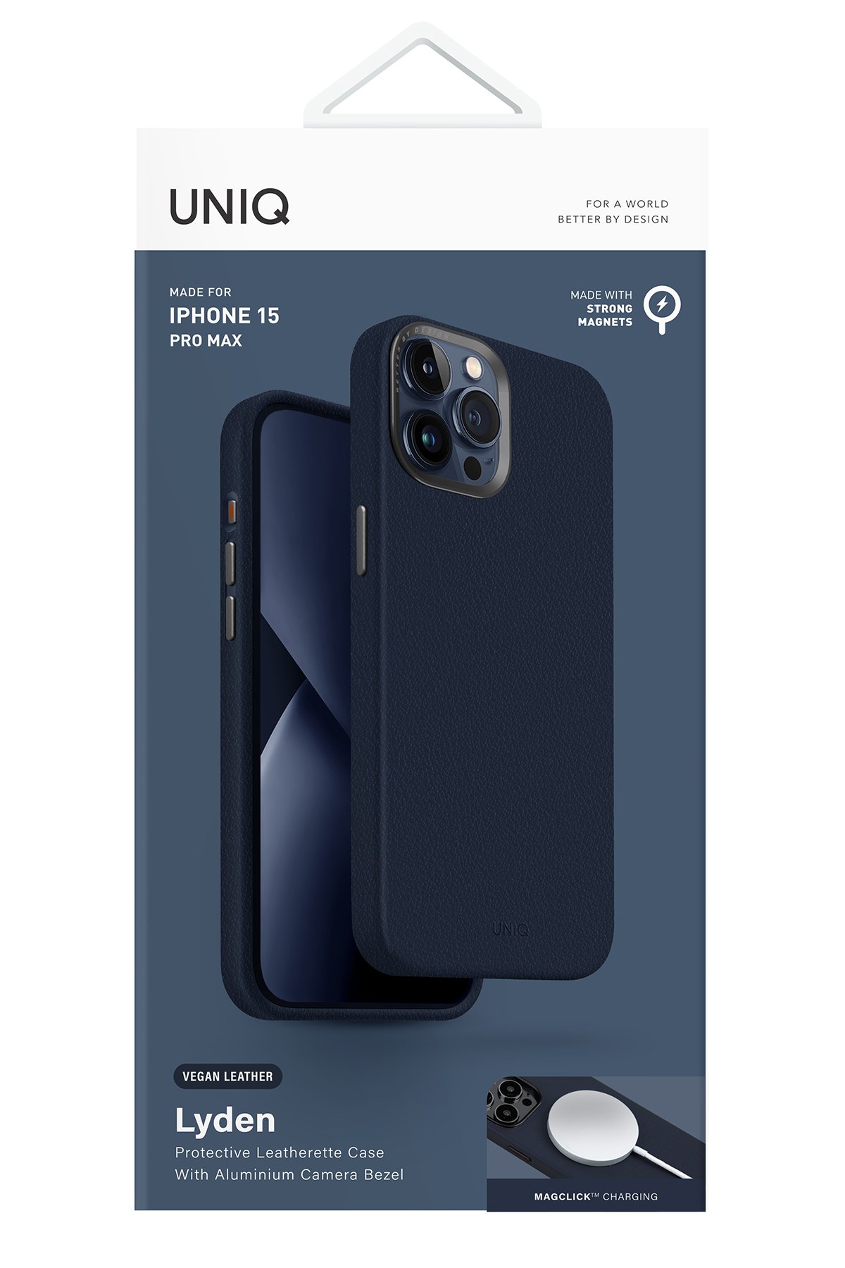 Uniq iPhone 15 Pro Max Optix Alüminyum Kamera Lens Koruyucu - Gri