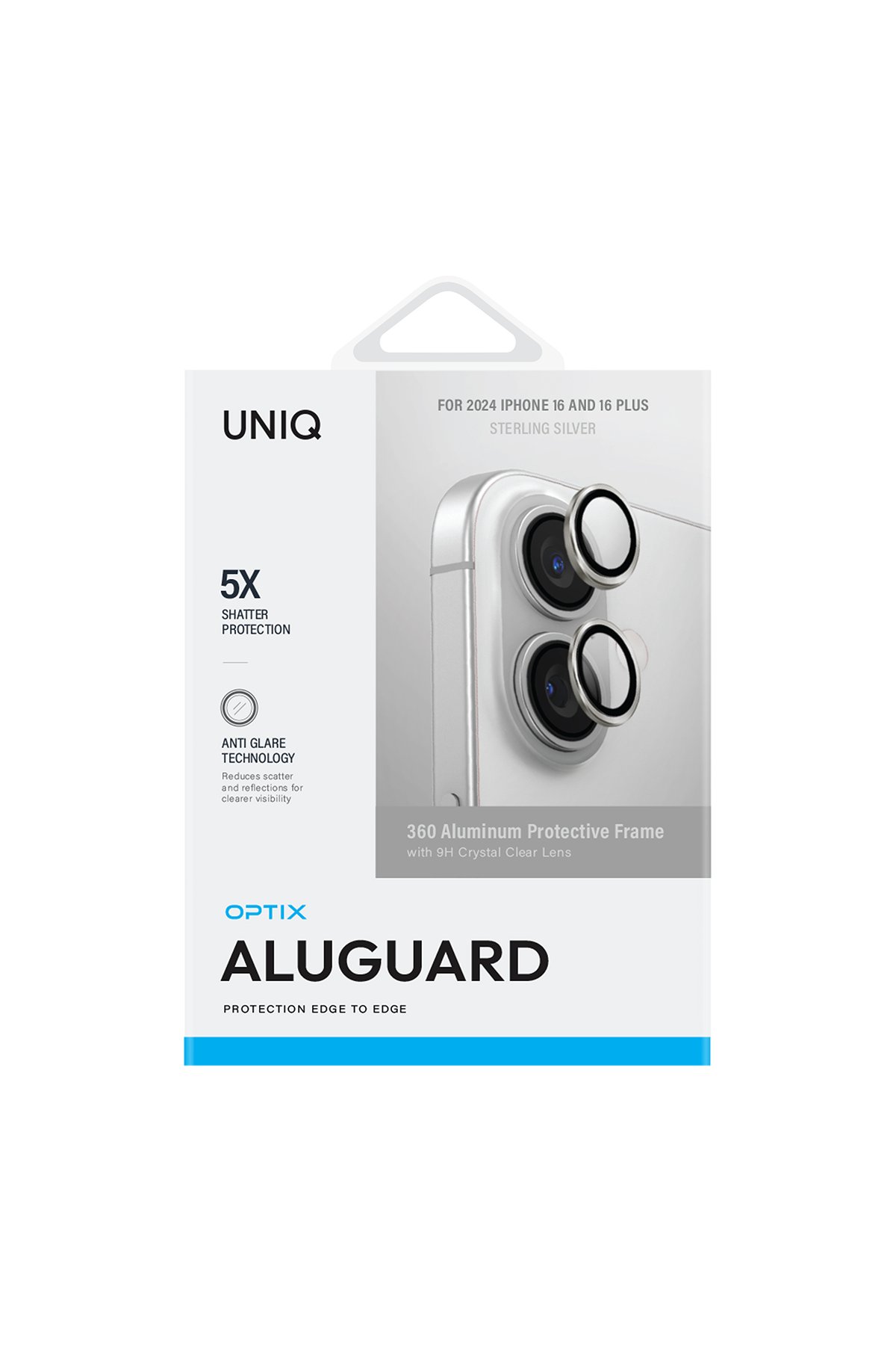 Uniq iPhone 16 Air Fender Kapak - Şeffaf