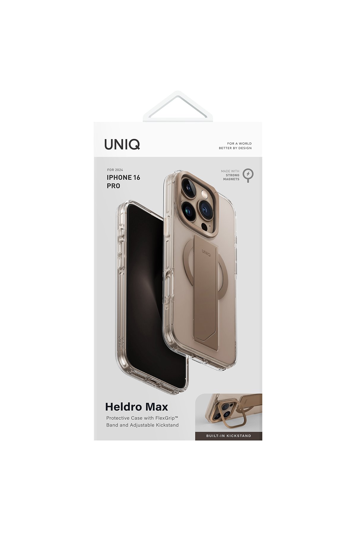 Uniq iPhone 16 Pro Combat Magsafe Kapak - Titan Gri