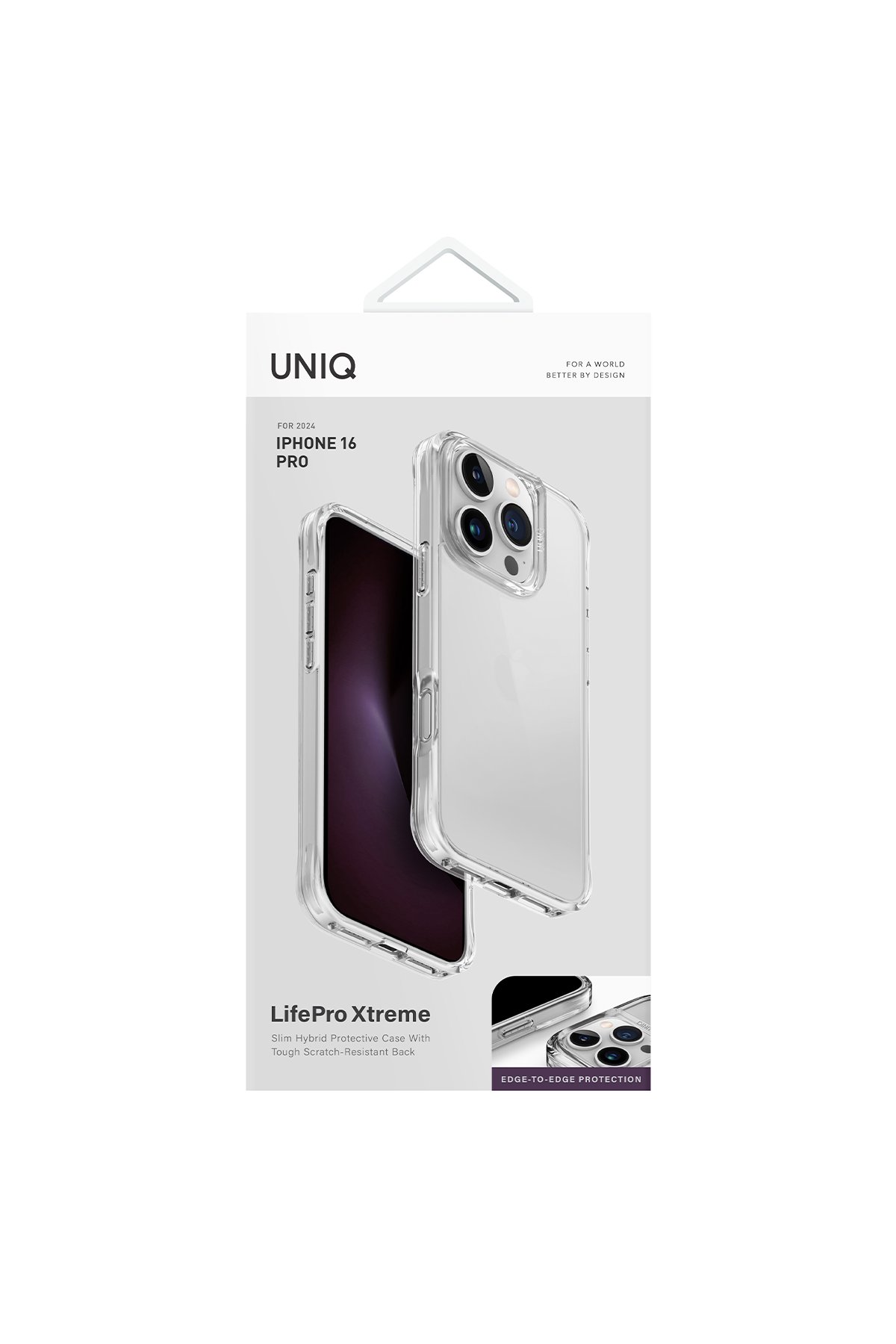 Uniq iPhone 16 Pro Optix Çelik Çerçeveli Sapphire Kamera Lens Koruyucu - Siyah