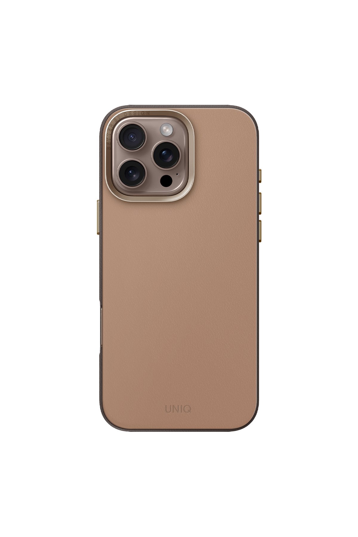 Uniq iPhone 16 Pro Optix Alüminyum Kamera Lens Koruyucu - Gri