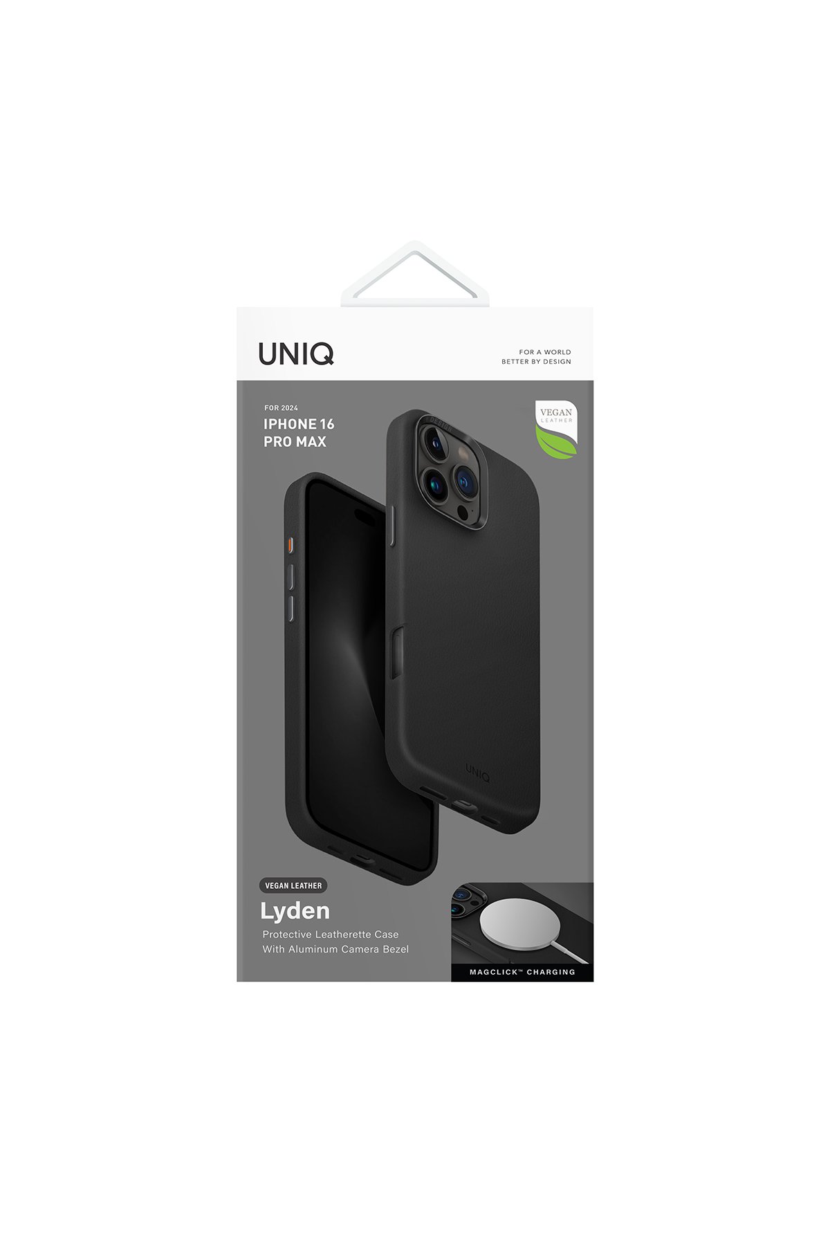 Uniq iPhone 16 Pro Combat Magsafe Kapak - Siyah