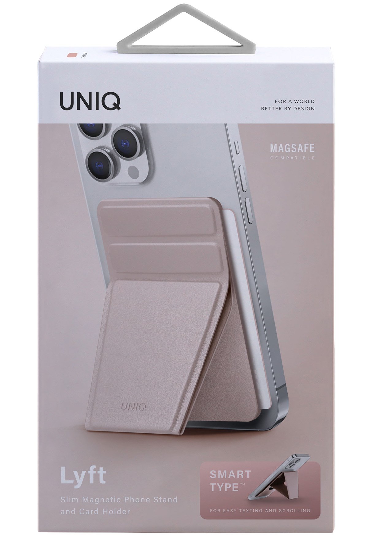 Uniq Velo 360 Dönen Universal Manyetik Telefon Tutucu - Siyah