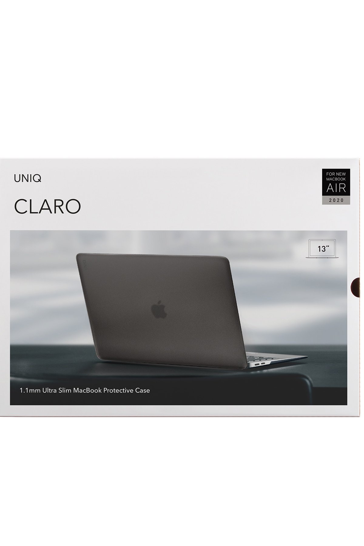 Uniq Macbook Pro 13 2020 Husk Pro Claro Mat Macbook Kapak - Şeffaf