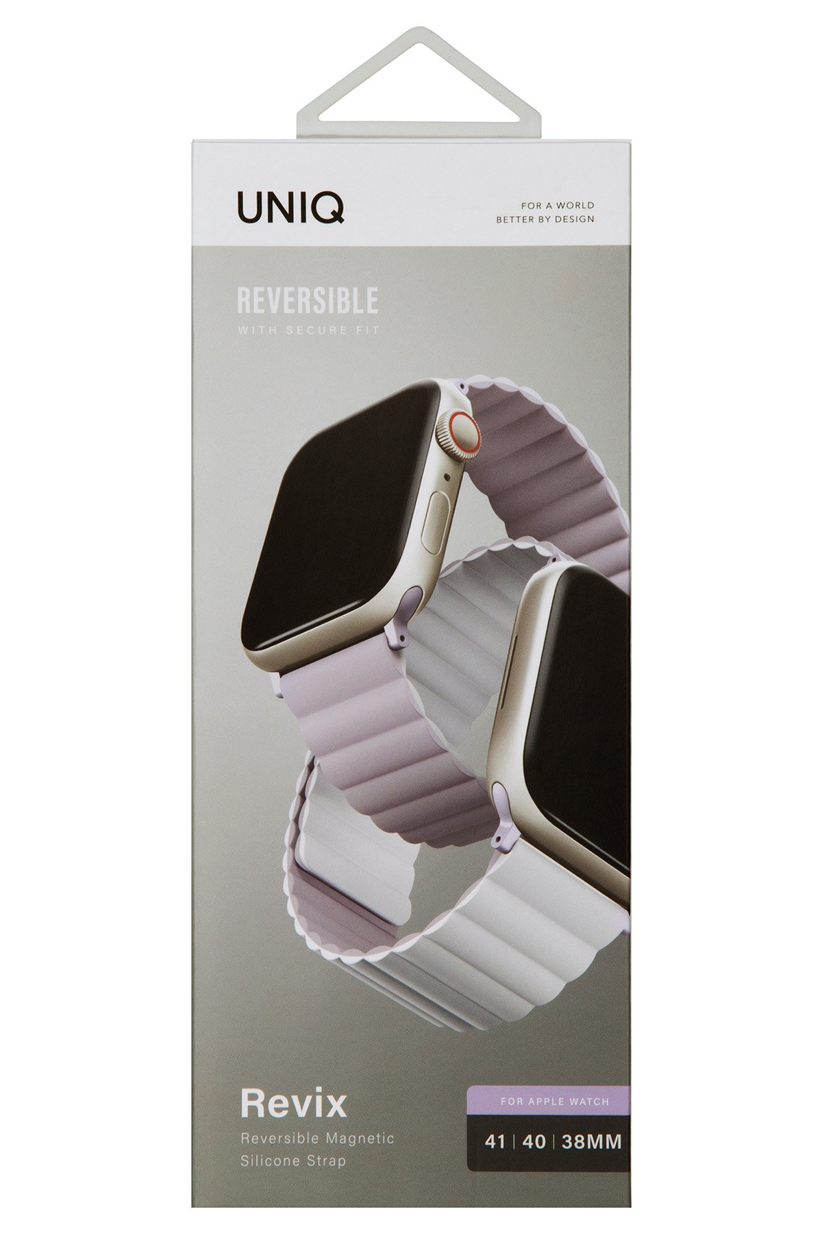 Uniq Watch 40mm Revix Reversible Manyetik Kordon - Mavi-Siyah