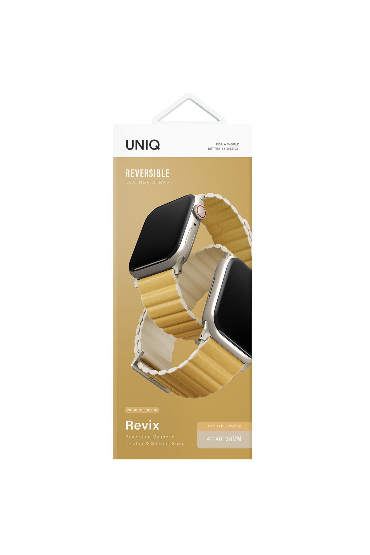 Uniq Watch 42mm Monos 2 in 1 Silikon Kordon - Gri