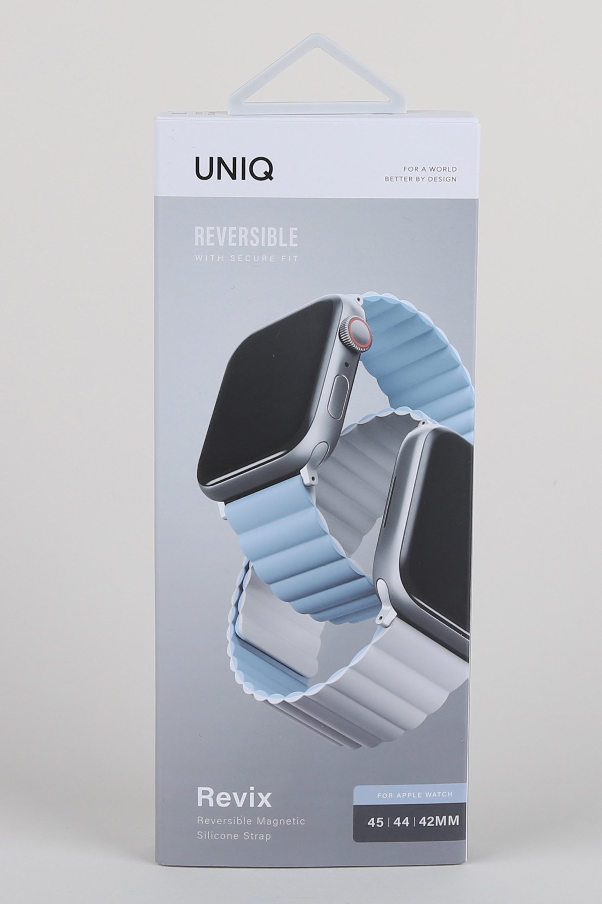 Uniq Watch 42mm Monos 2 in 1 Silikon Kordon - Gri