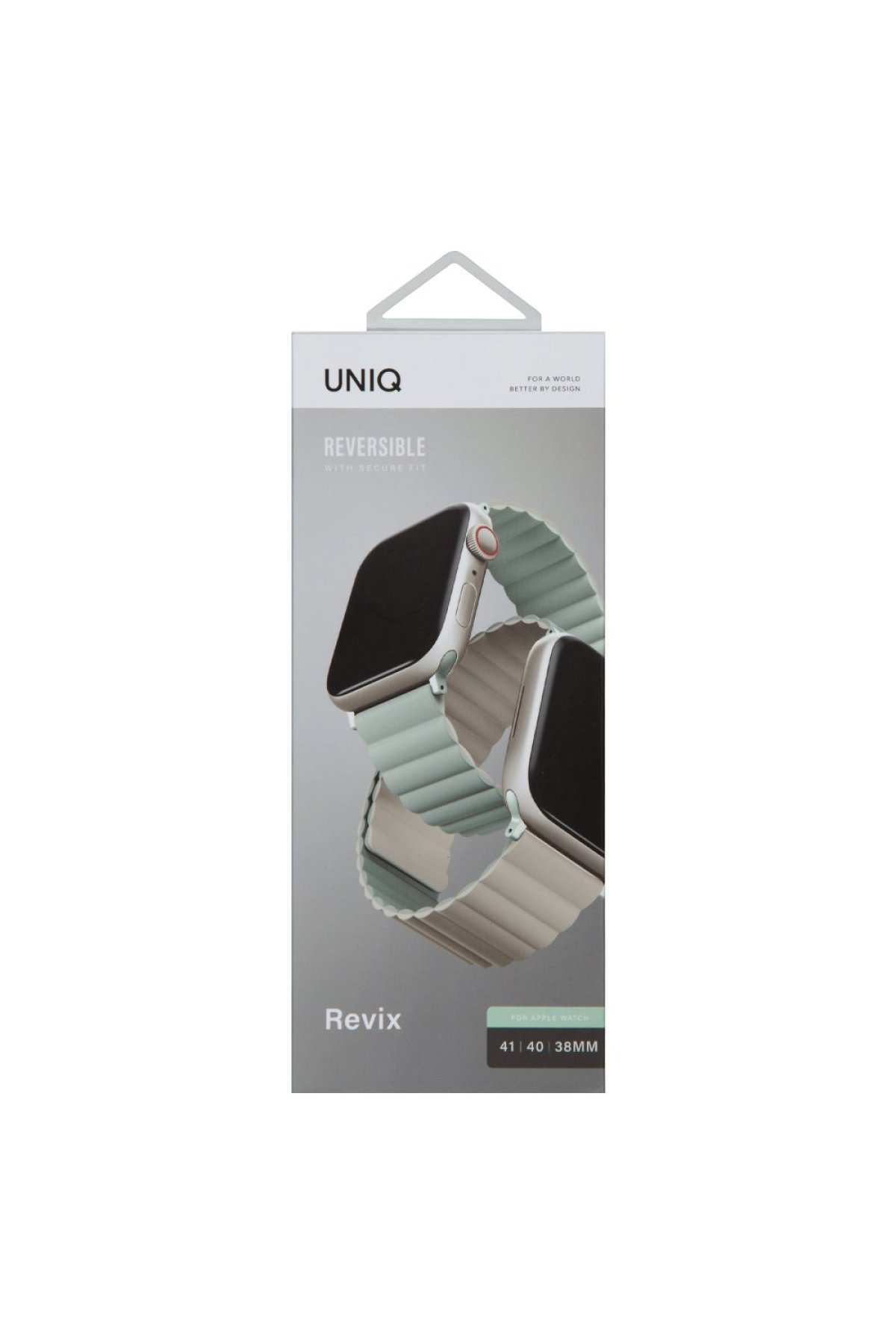 Uniq Watch 42mm Revix Reversible Manyetik Kordon - Yeşil-Bej