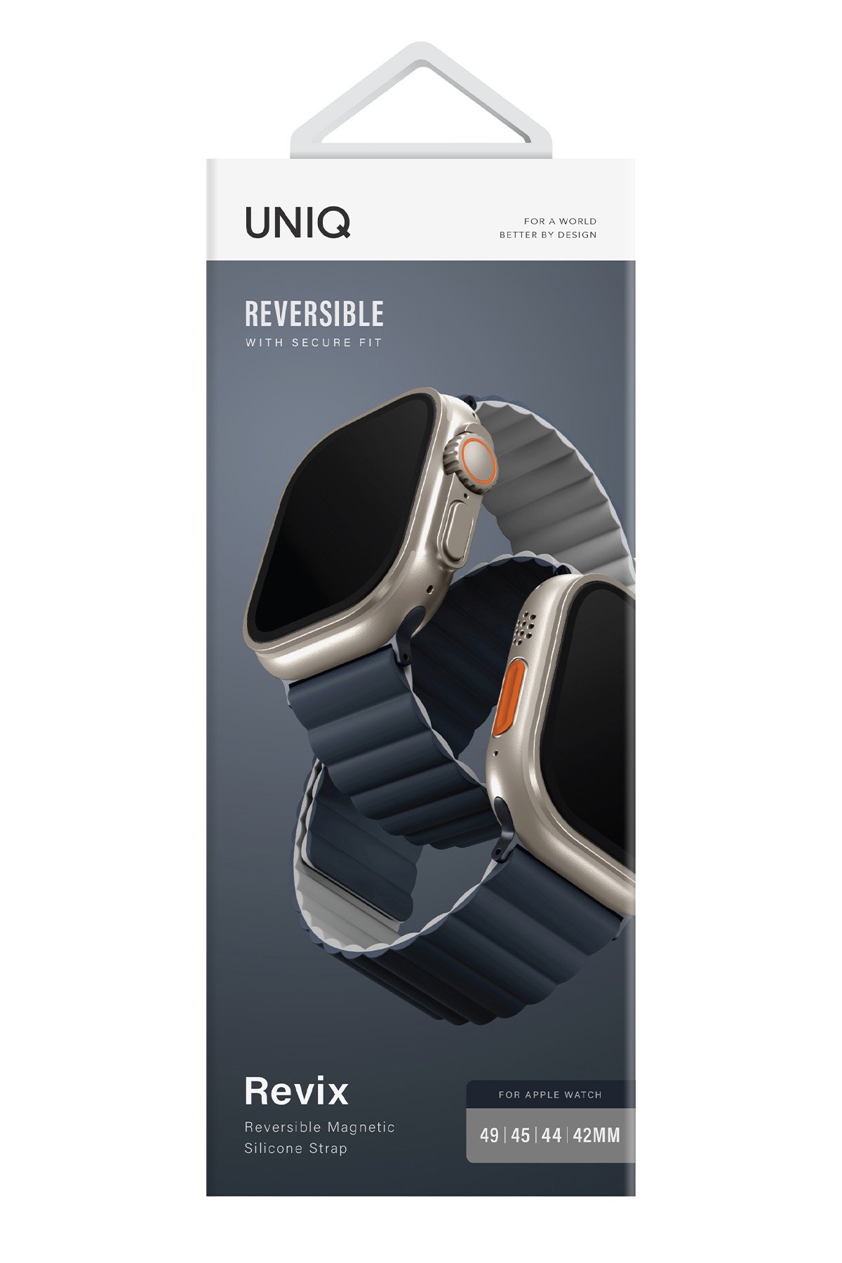 Uniq Watch 44mm Linus Airosoft Silikon Kılıf - Siyah