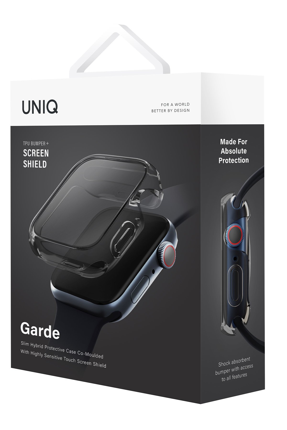 Uniq Watch 46mm Garde Kasa Cam Ekran Koruyucu - Şeffaf