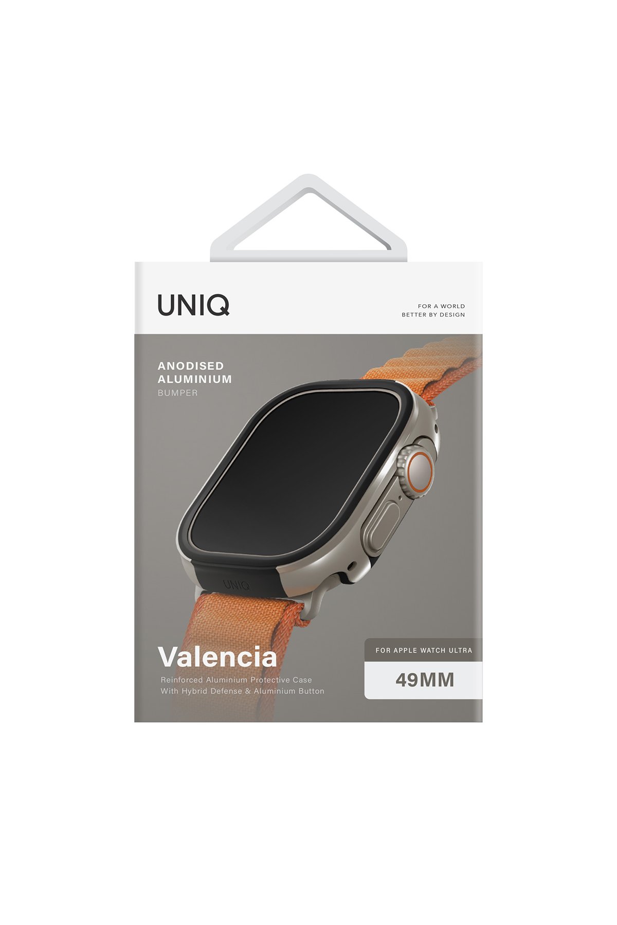 Uniq Watch Ultra 49mm Strova Mag Çelik Kordon - Siyah