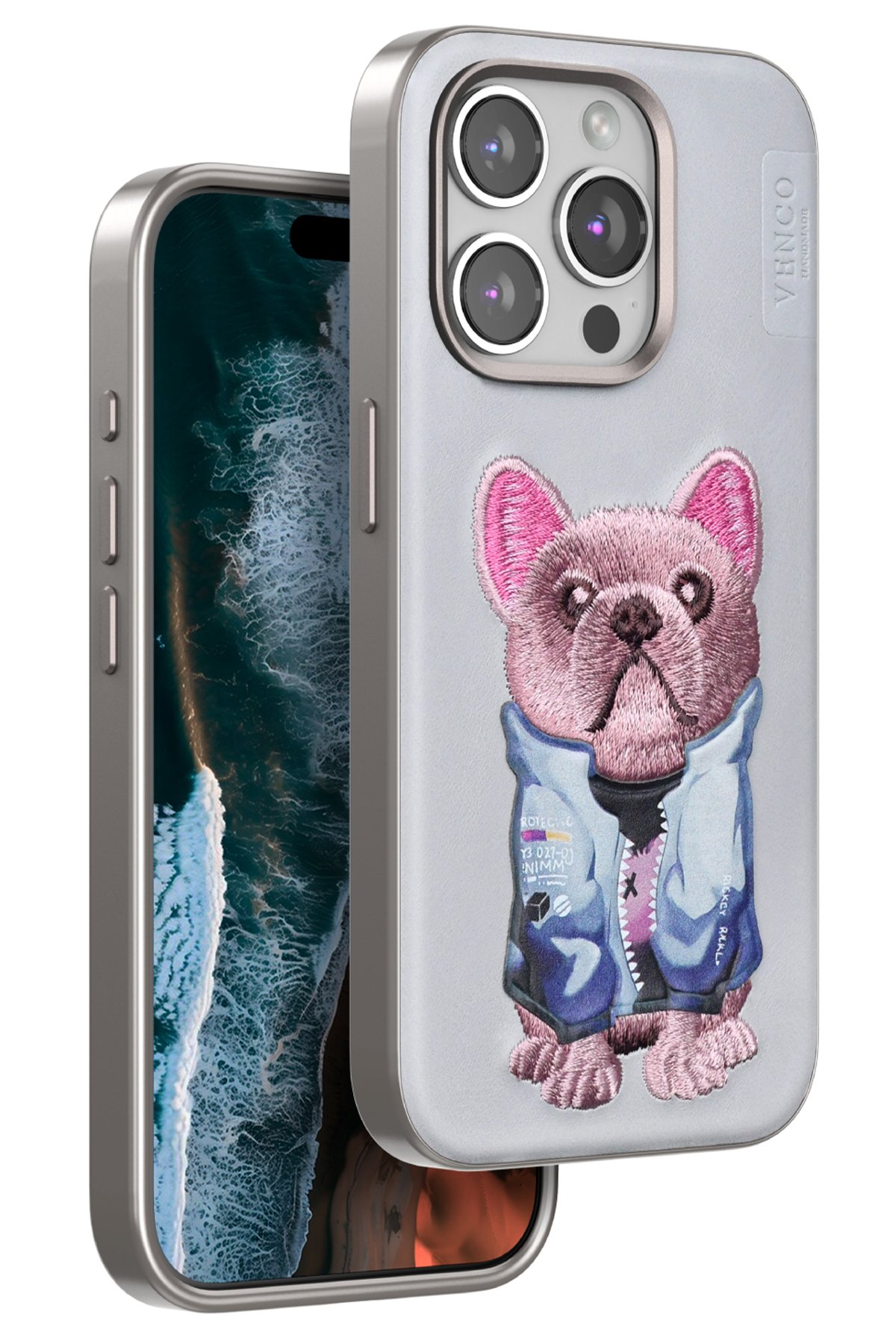 Venco iPhone 11 Cute Desenli Kapak - Siyah