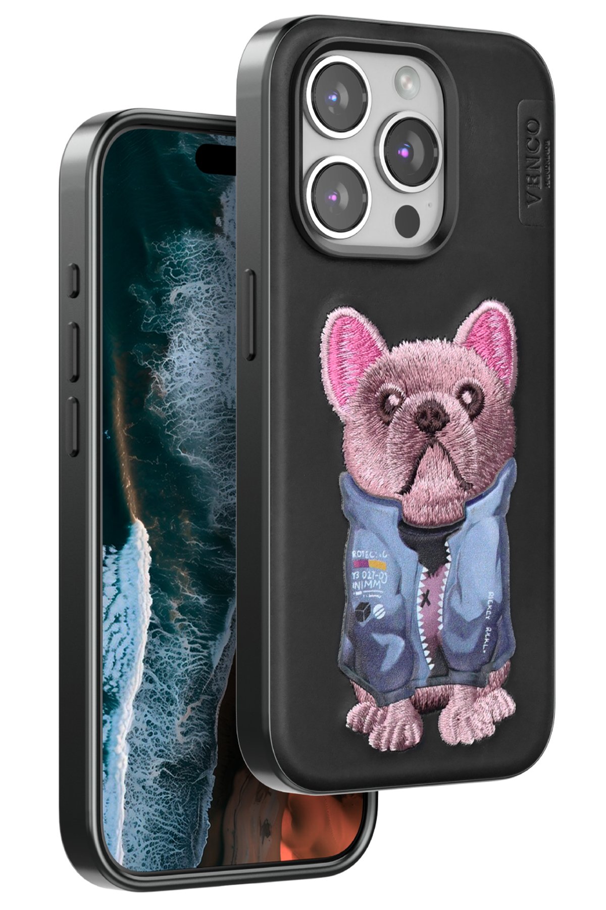 Venco iPhone 14 Pro Max Viper Kapak - Kahverengi
