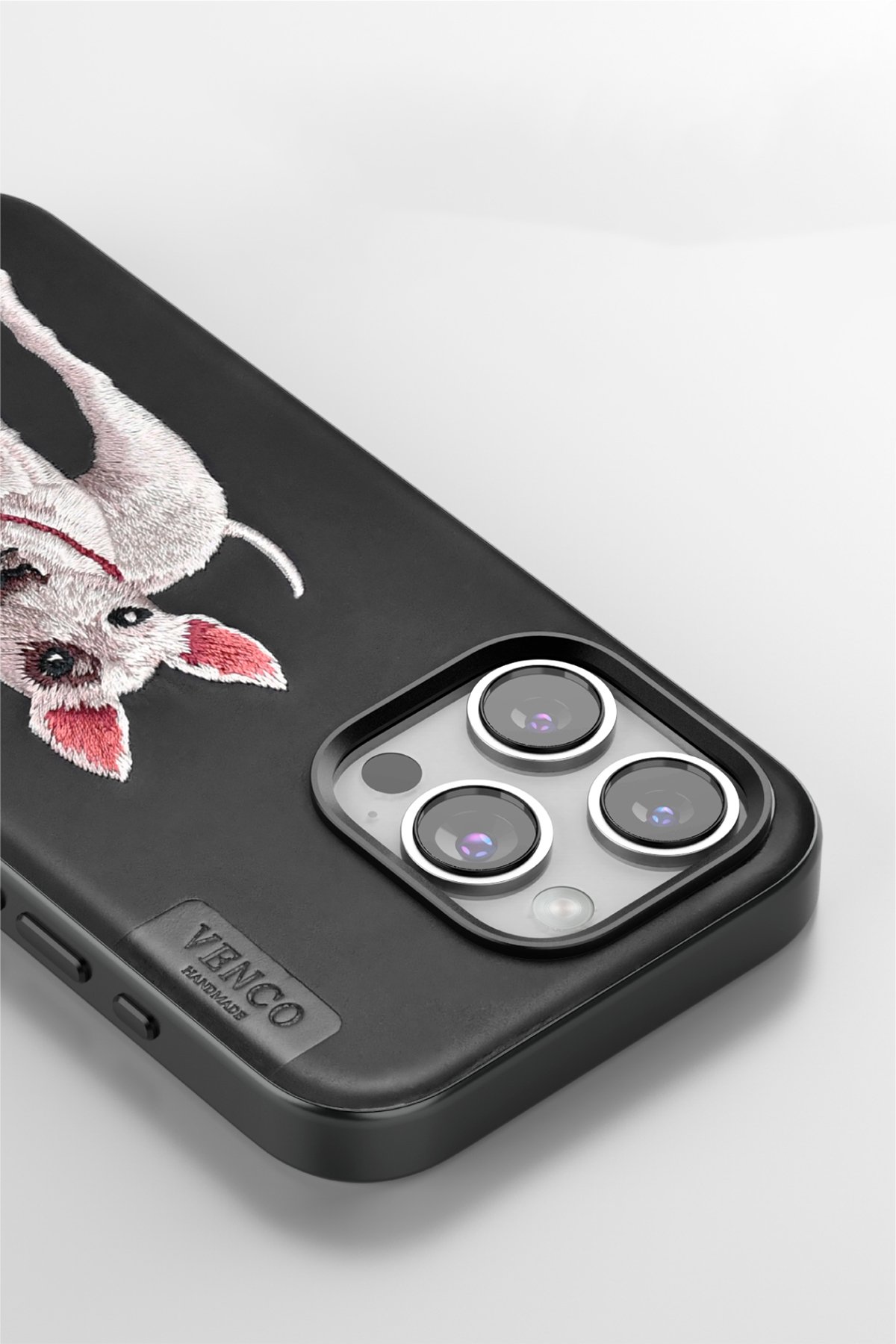 Venco iPhone 15 Pro Puskas Magsafe Kapak - Titan Gri