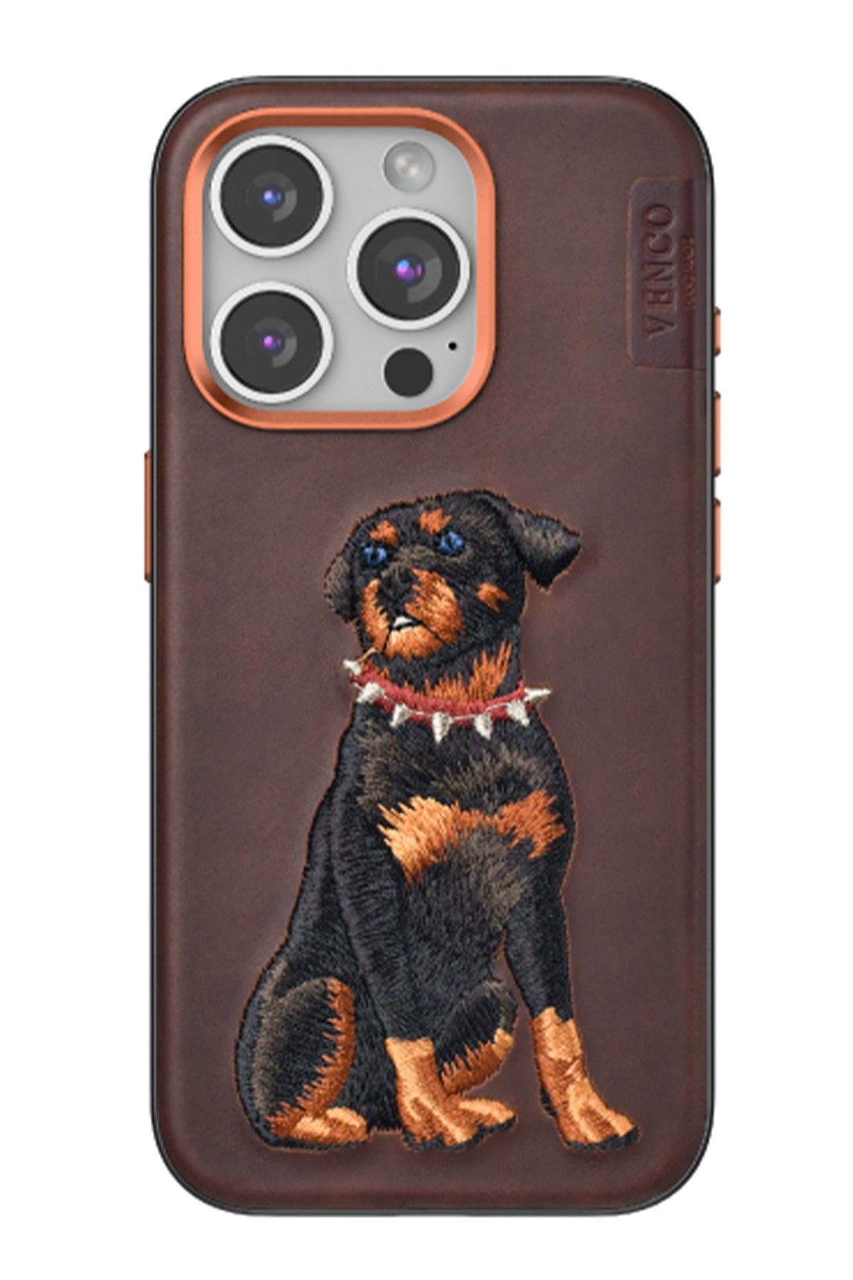 Venco iPhone 15 Pro Cute Desenli Kapak - Siyah