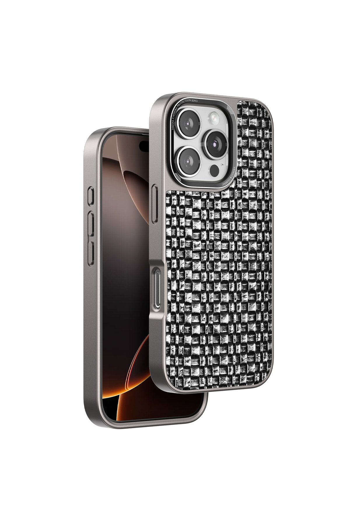 Venco iPhone 16 Pro Max Wave Kapak - Derin Mor