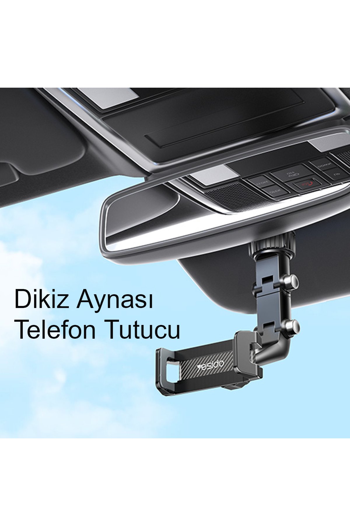 Yesido YH37 1.2M Lightning Bluetooth Kablolu Kulaklık - Beyaz