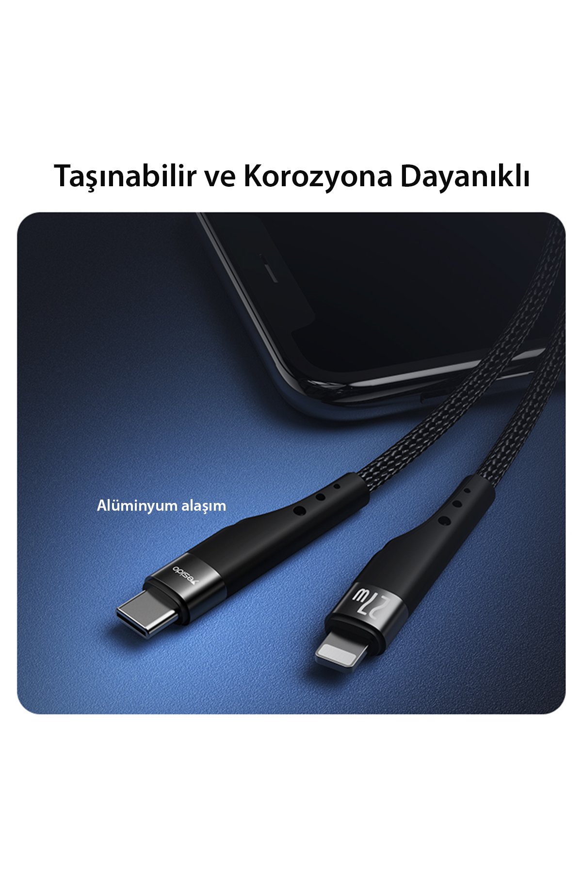 Yesido WB38 Cationic Kumaşlı 16 inç Laptop Çantası - Gri