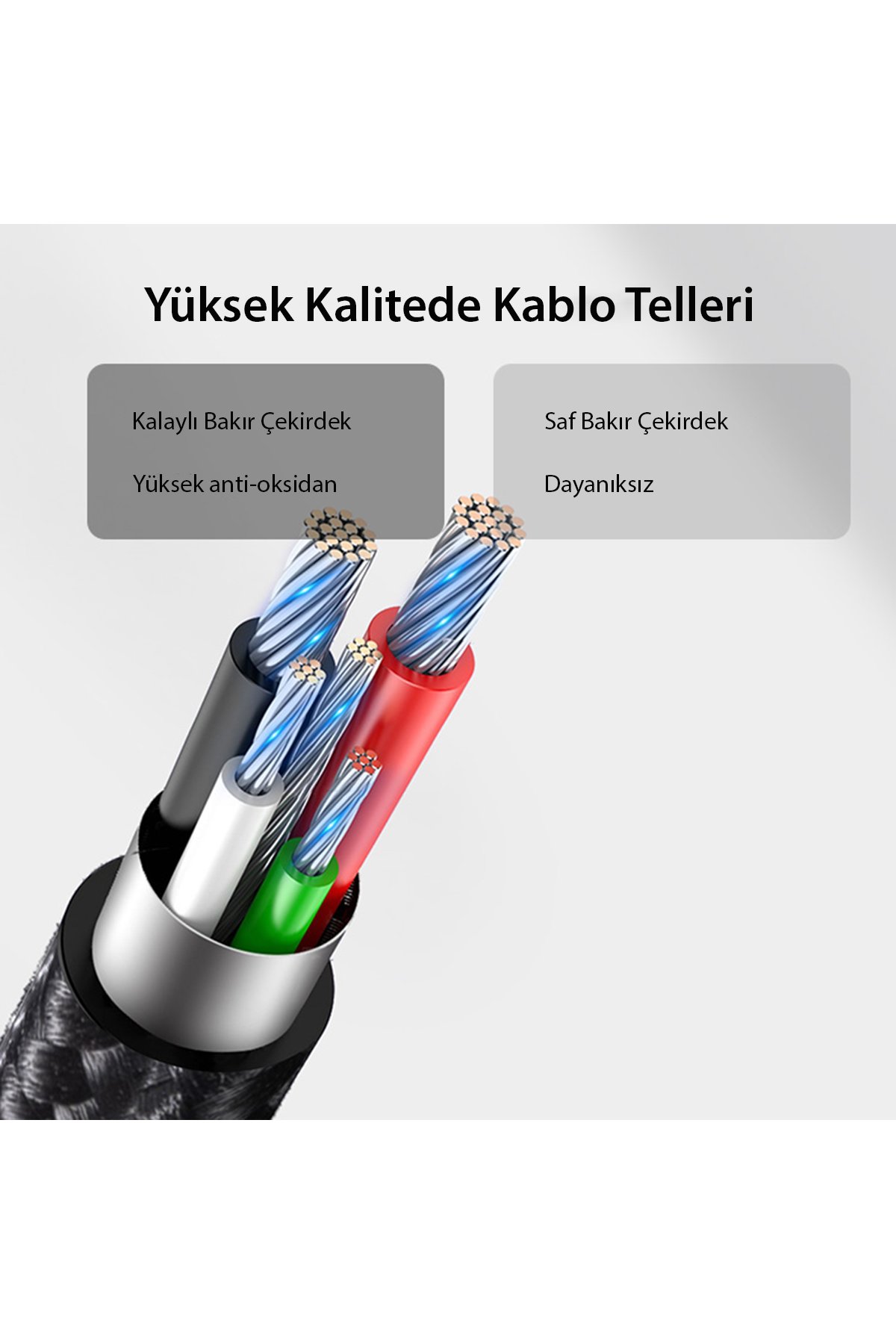 Yesido YH41 1.2M Yüksek Baslı Type-C Kablolu Kulaklık - Siyah