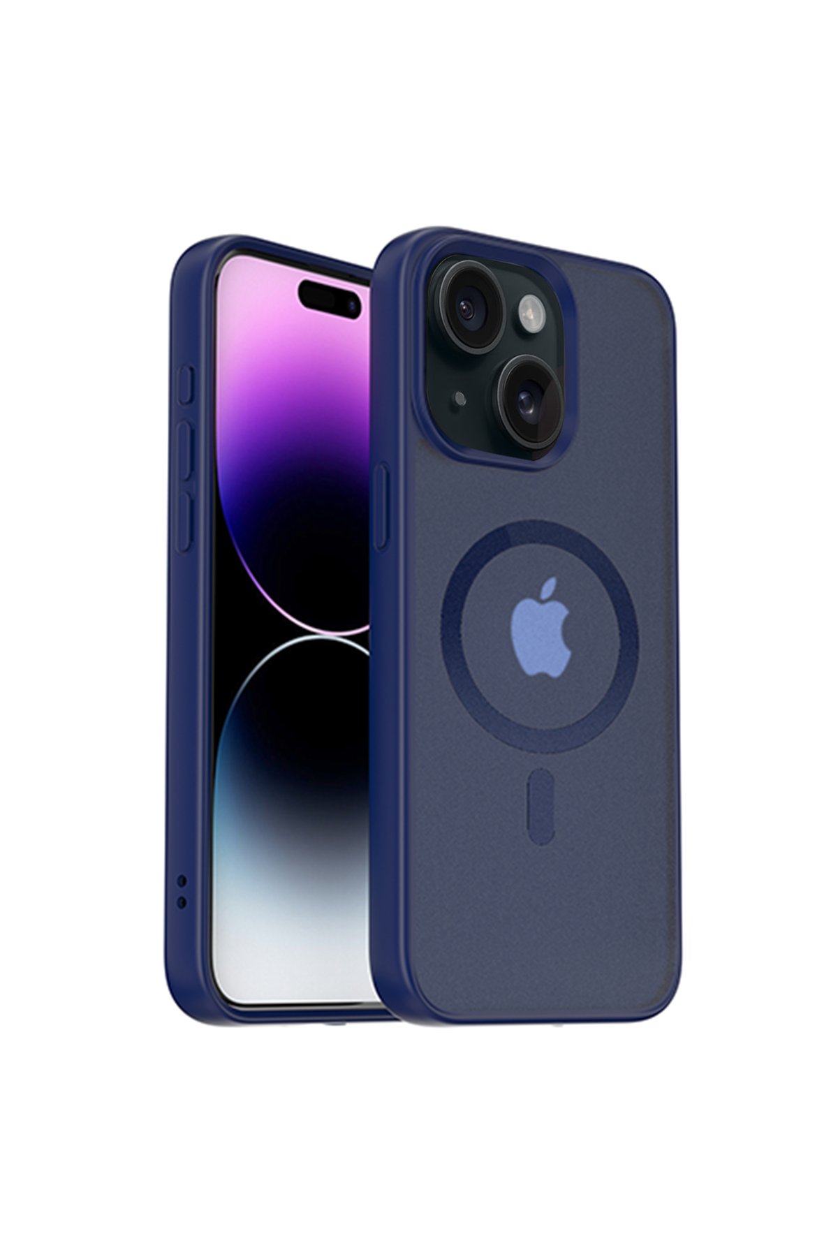 Yesido iPhone 14 WB27 Metal Kamera Lens - Derin Mor