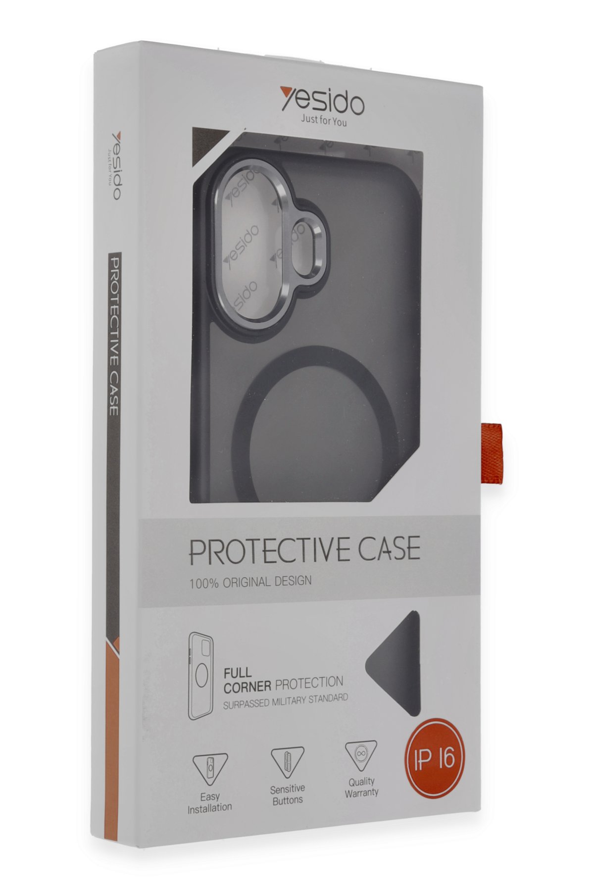 Yesido iPhone 16 PC08 Izzy Magsafe Kapak - Lacivert