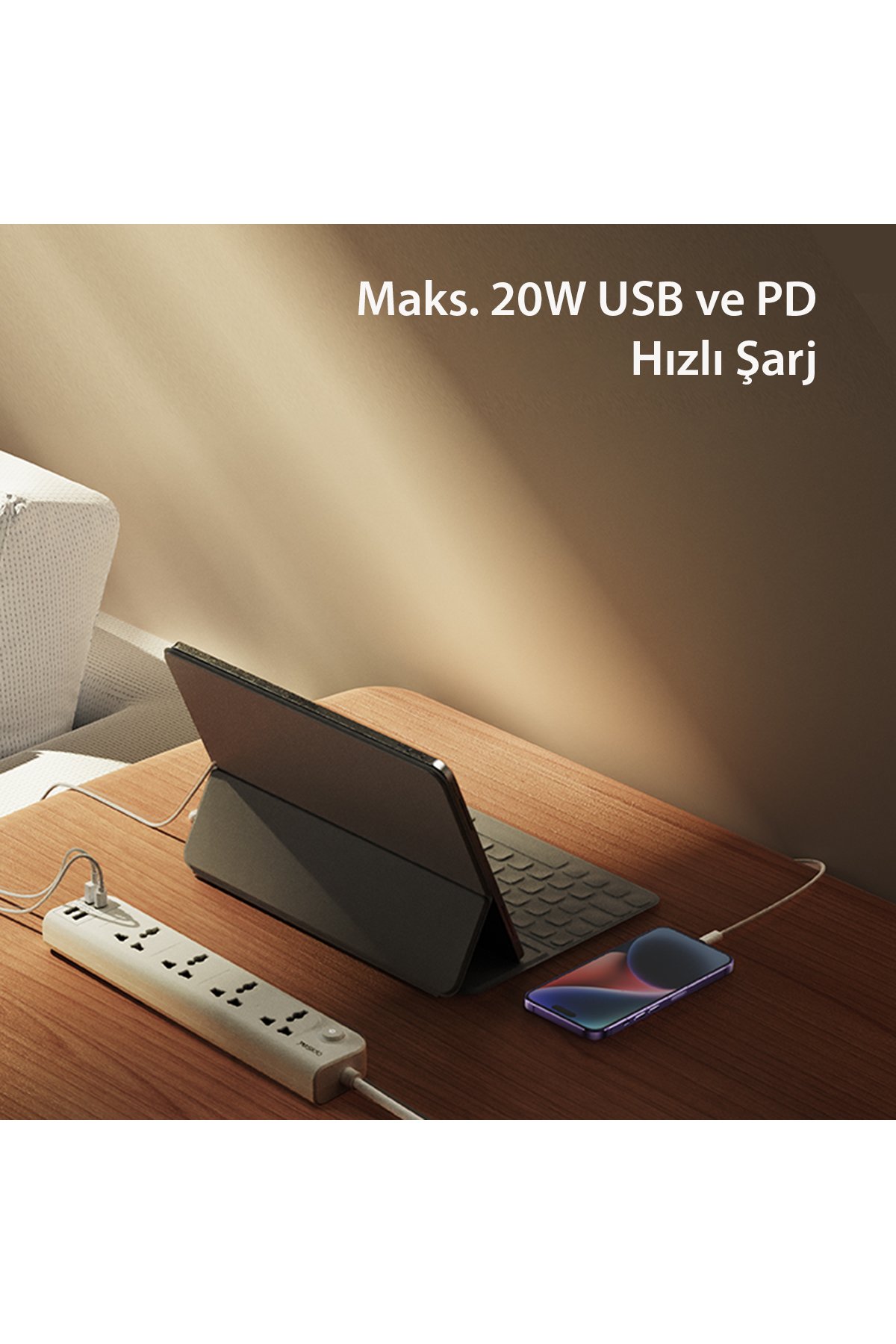 Yesido GS24 Type-C to Type-C 100W Dijital Ekranlı Dönüştürücü - Siyah