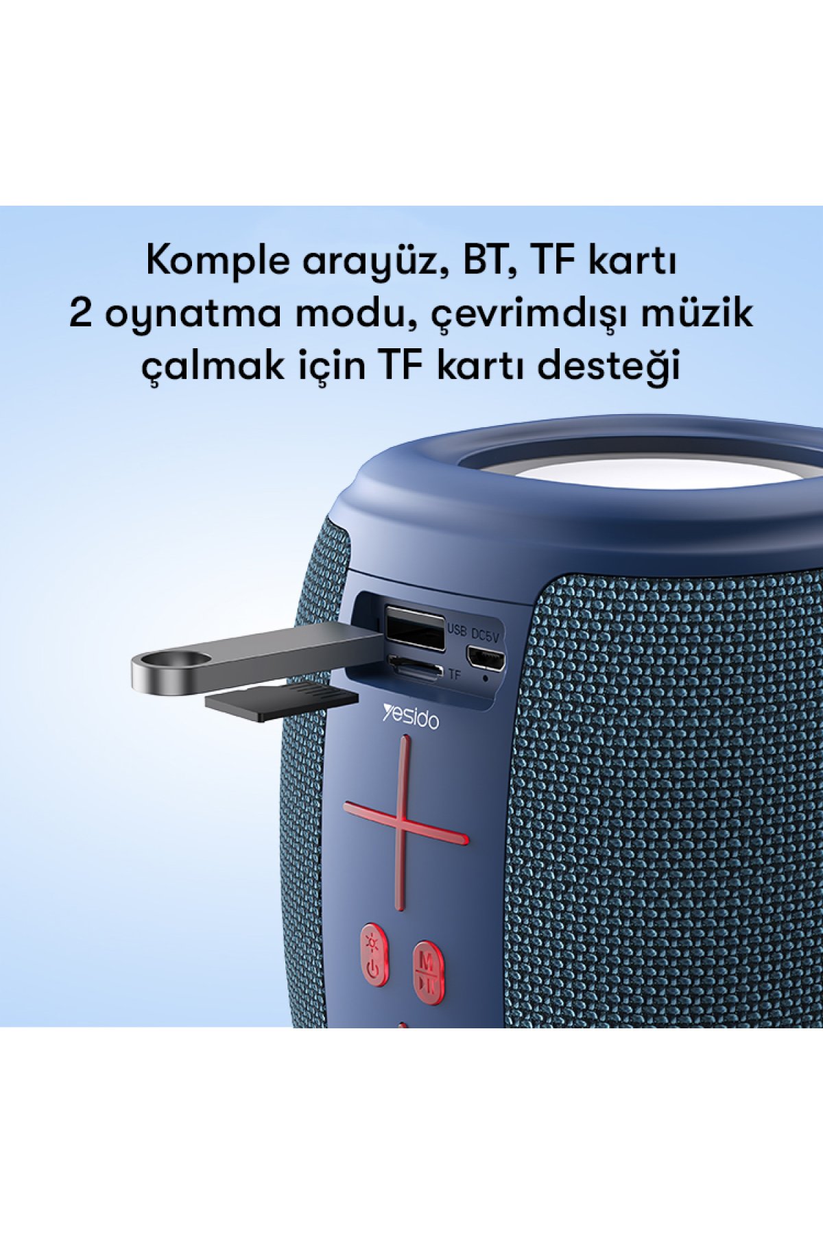 Yesido CA158 1.2M 100W Dijital Göstergeli Hasırlı Type-C to Type-C PD Hızlı Şarj Kablosu - Siyah