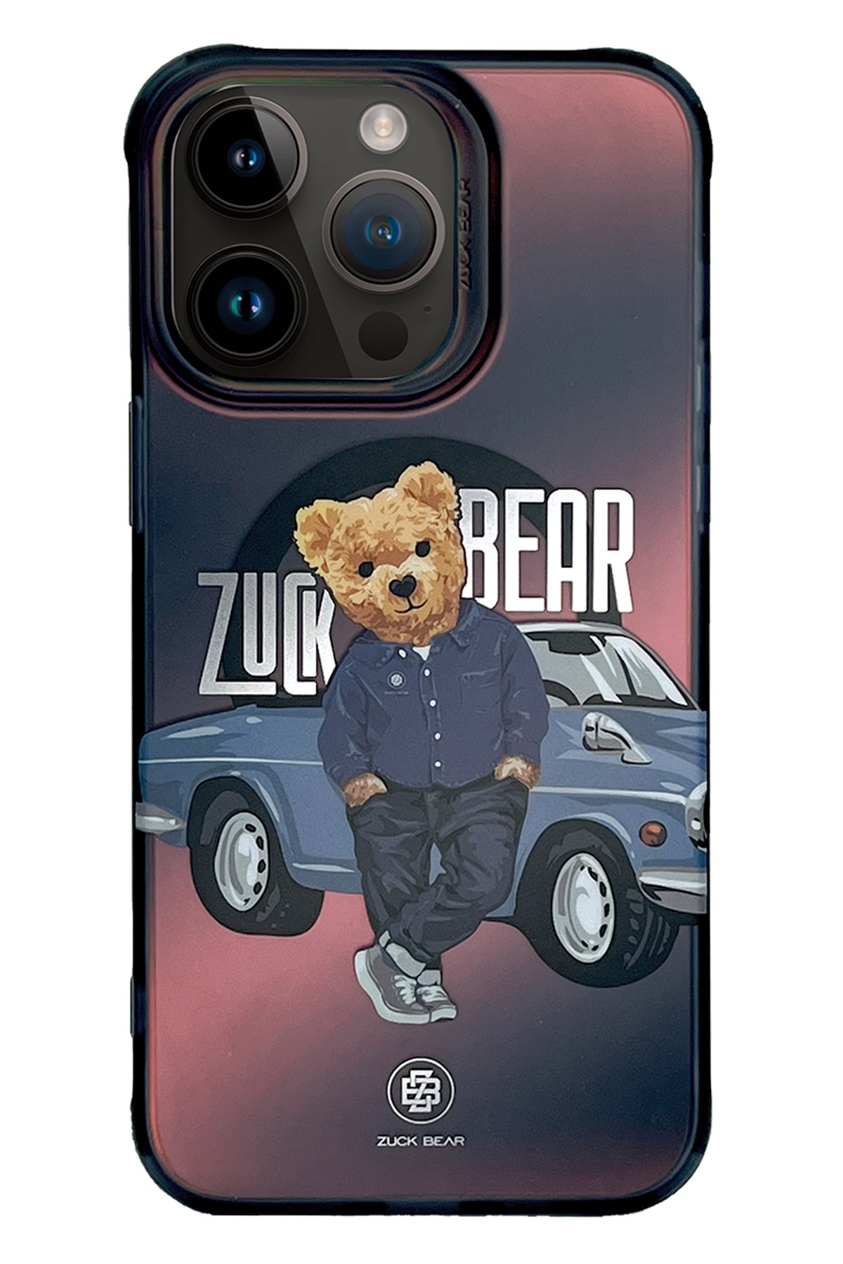 ZuckBear iPhone 15 Pro French Riviera Chic Kapak - Monaco Glitz