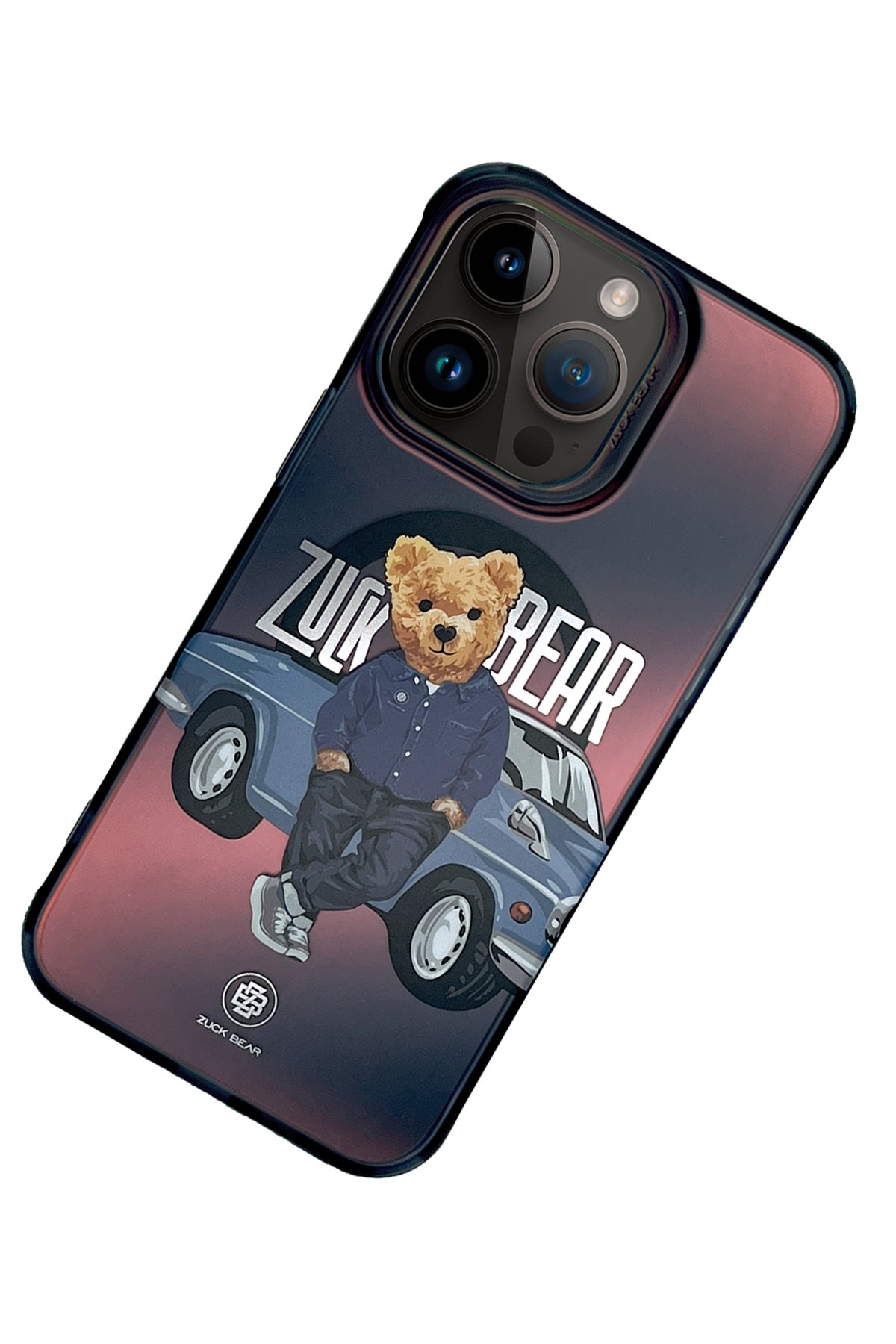 ZuckBear iPhone 15 Pro French Riviera Chic Kapak - Monaco Glitz