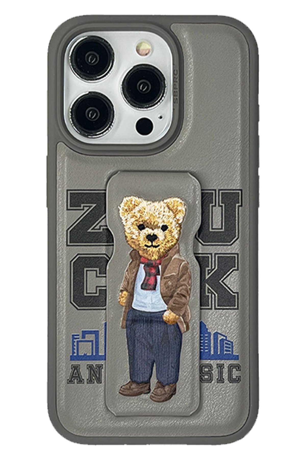 ZuckBear iPhone 15 Pro French Riviera Chic Kapak - Monaco Glitz