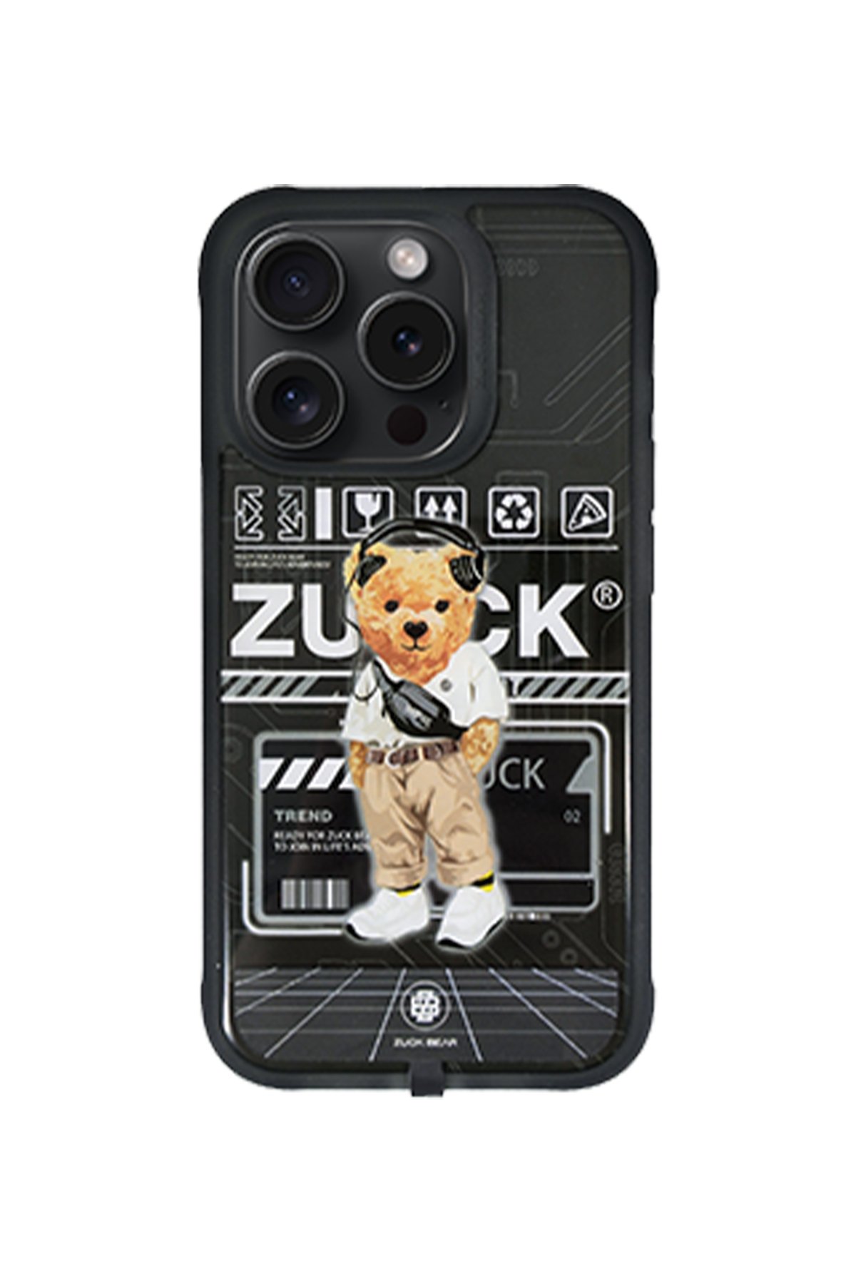 ZuckBear iPhone 15 Pro London Classic Kapak - Mayfair Swank