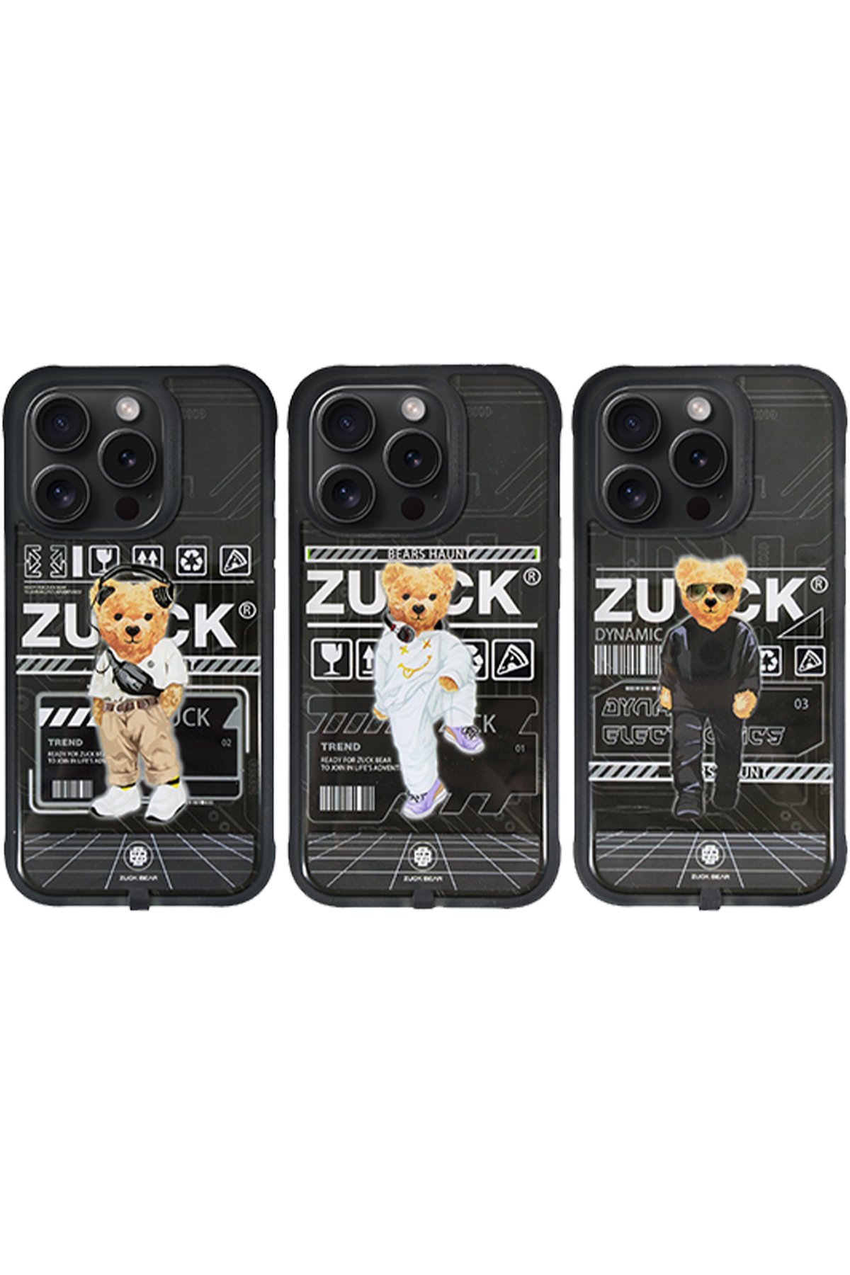 ZuckBear iPhone 15 Pro London Classic Kapak - Mayfair Swank