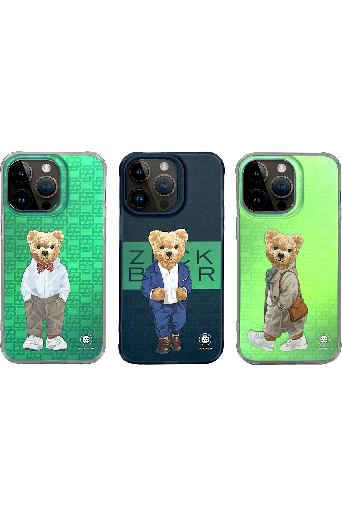 ZuckBear iPhone 15 Pro New York Never Sleeps Magsafe Kapak - Queens Spark