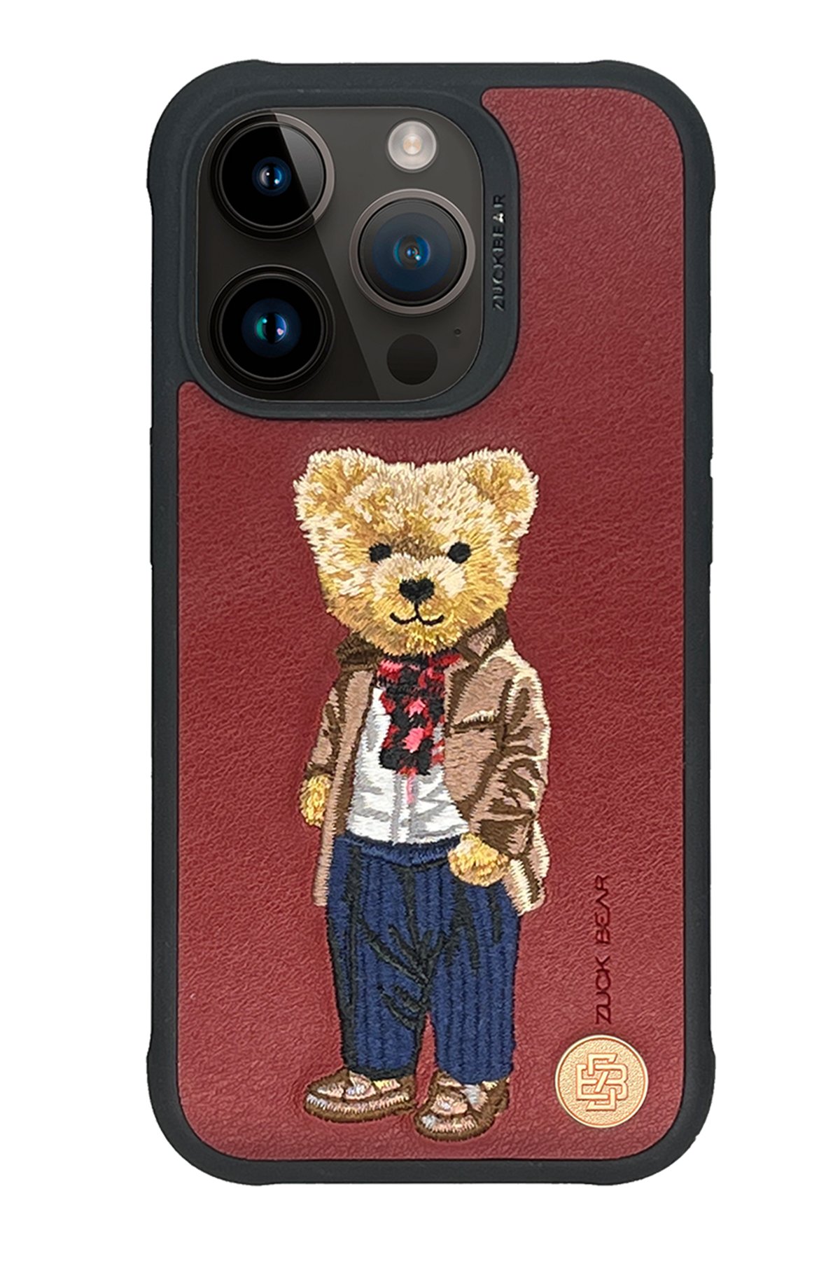 ZuckBear iPhone 15 Pro Paris Gentleman Kapak - Suit