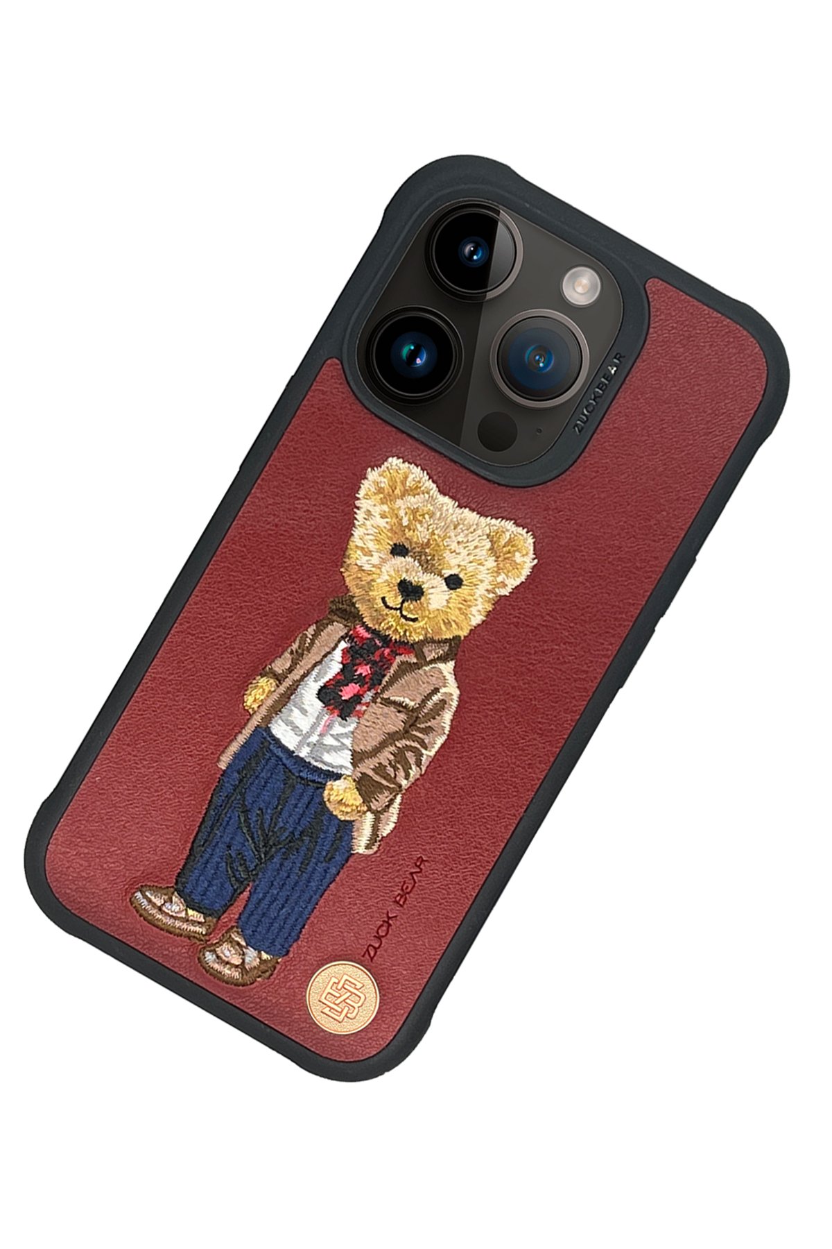 ZuckBear iPhone 15 Pro Paris Gentleman Kapak - Suit