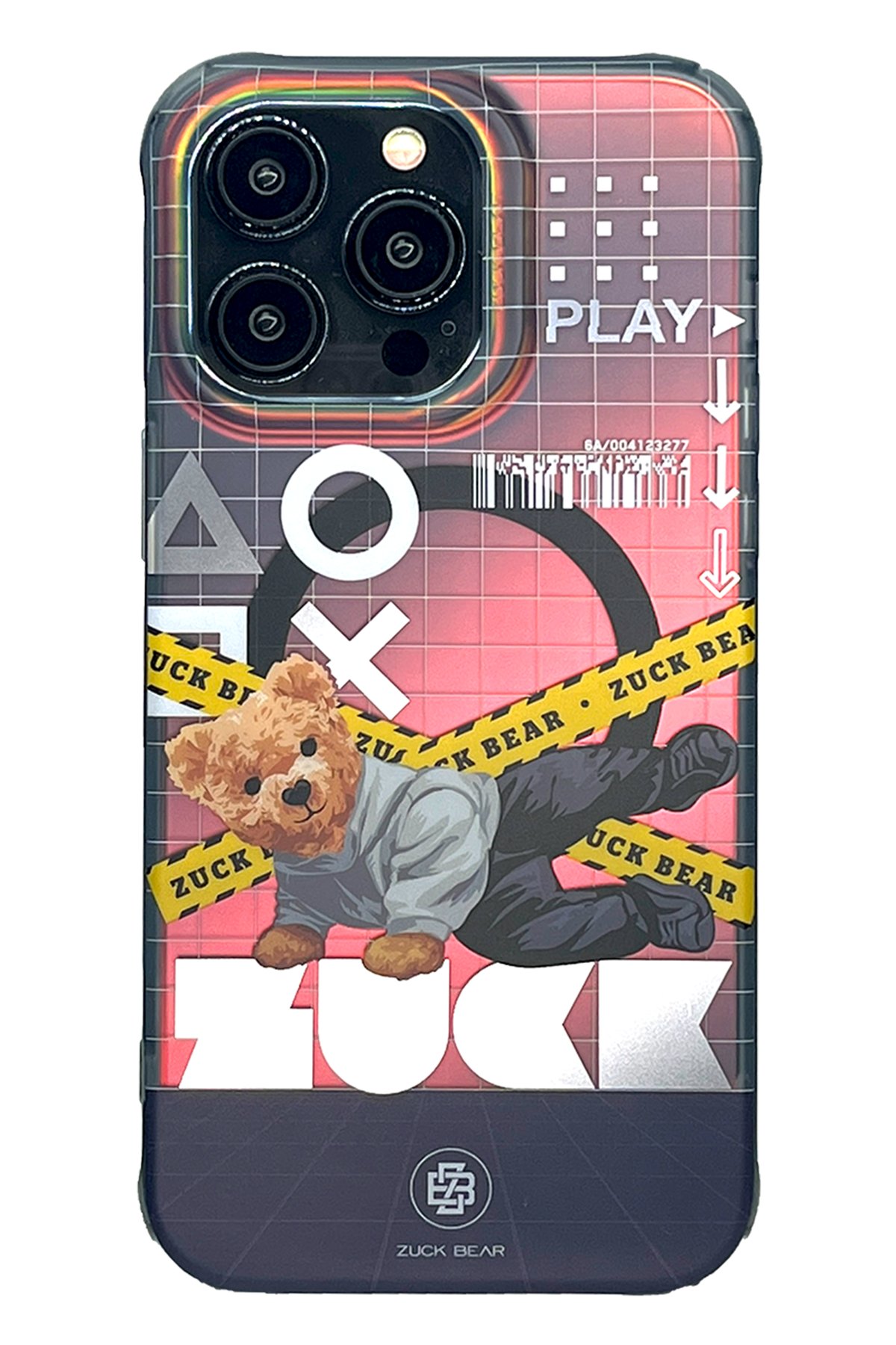 ZuckBear iPhone 15 Pro Max Paris Gentleman Kapak - Bow Tie