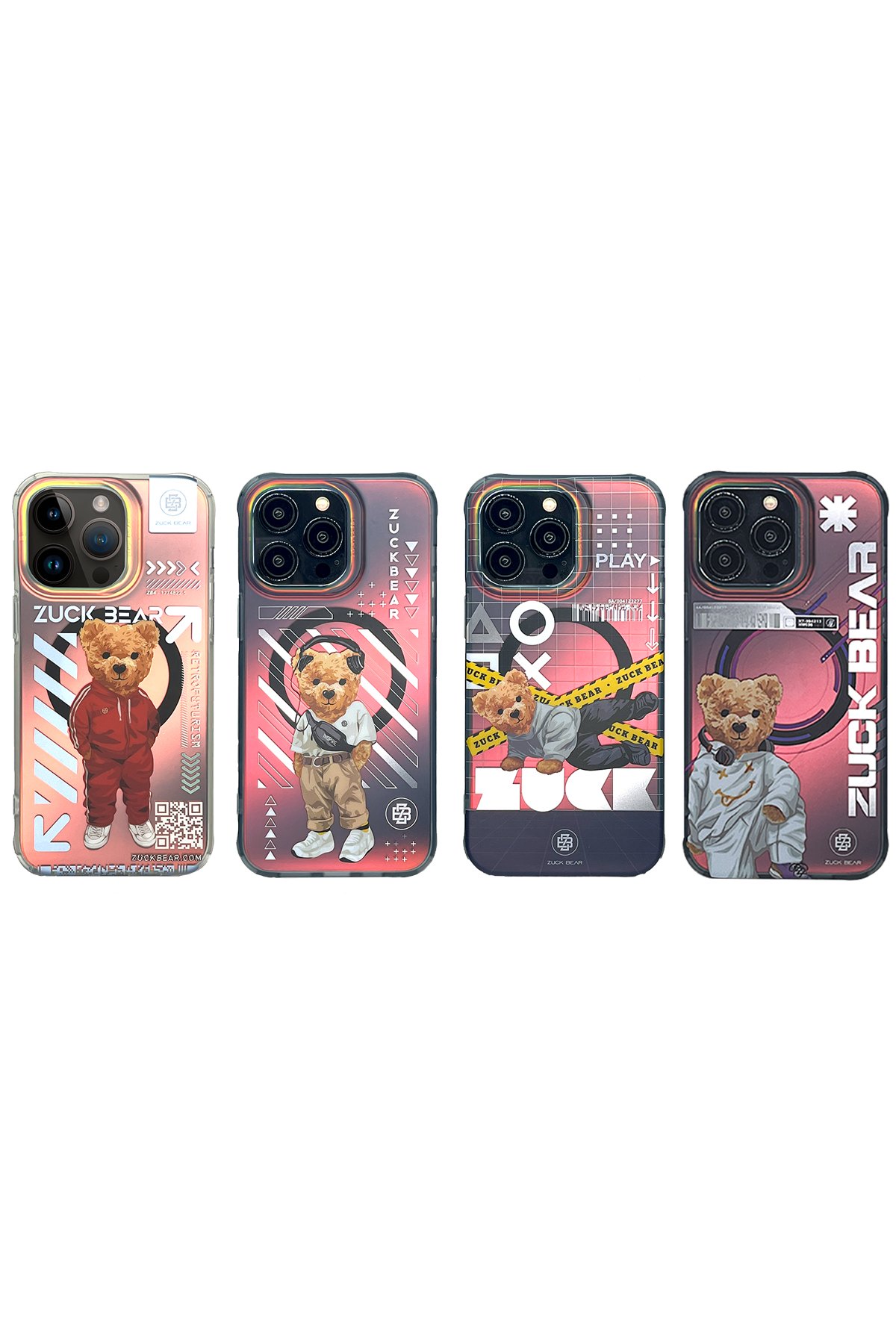 ZuckBear iPhone 15 Pro Max Paris Gentleman Kapak - Bow Tie