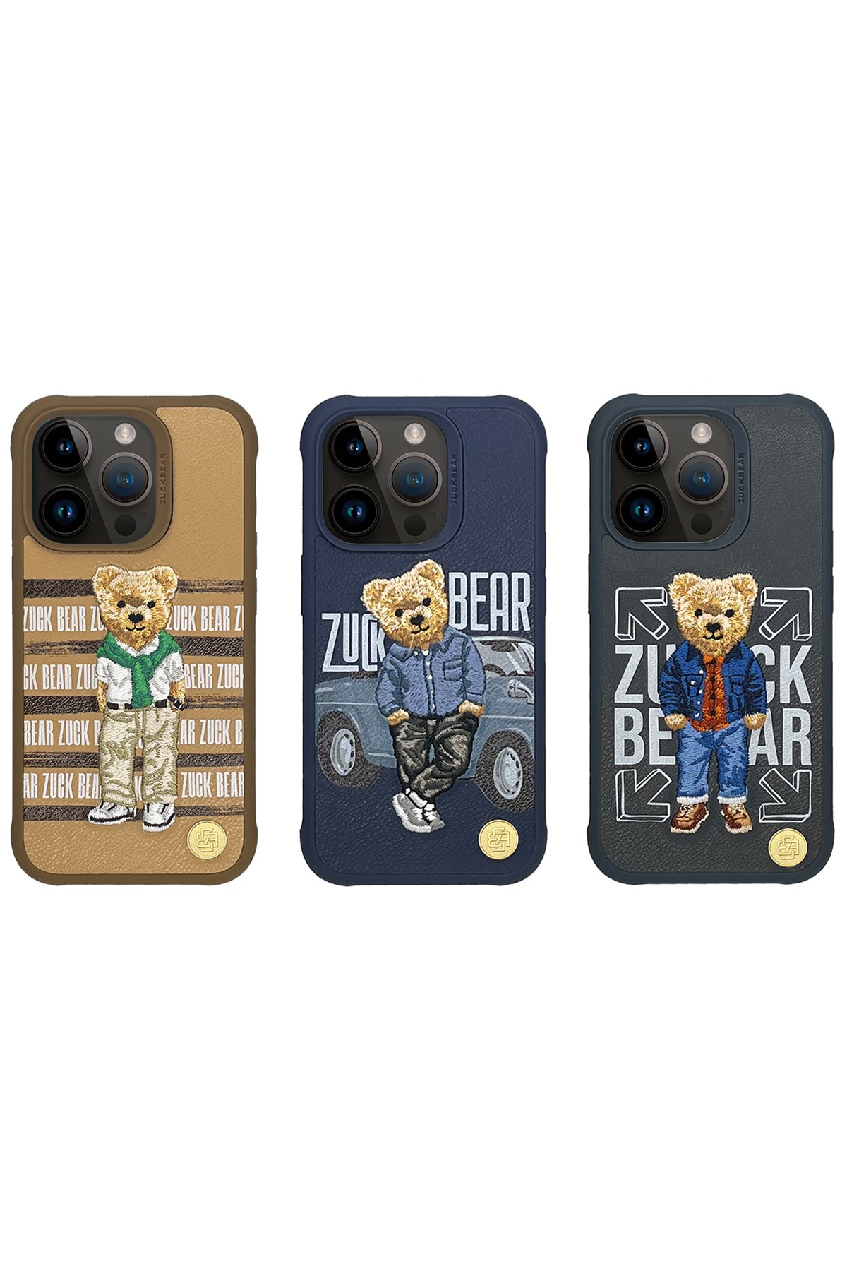 ZuckBear iPhone 15 Pro California Cool Magsafe Kapak - Shirt