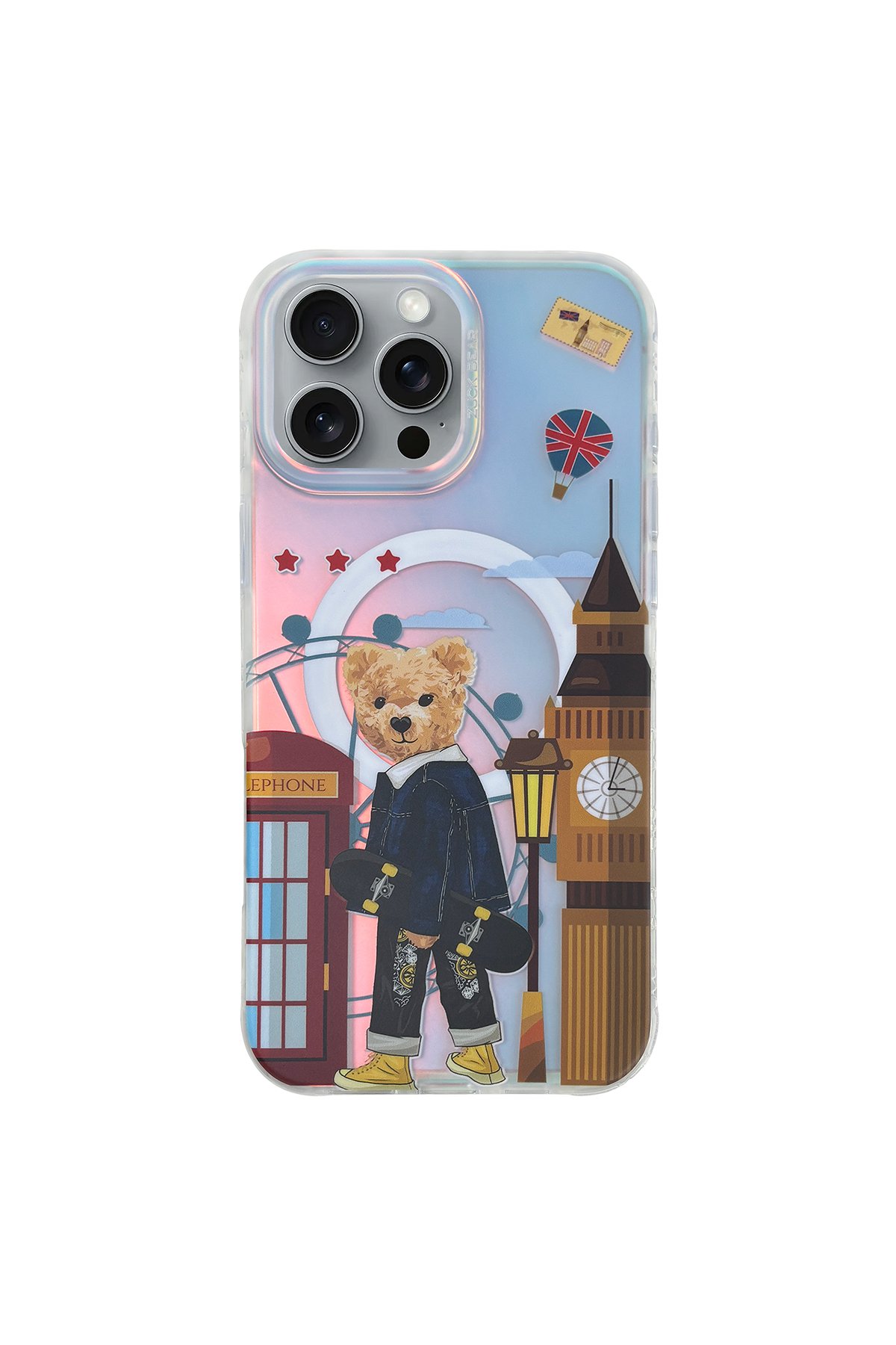 ZuckBear iPhone 16 Pro Max California Cool Magsafe Kapak - Jeans